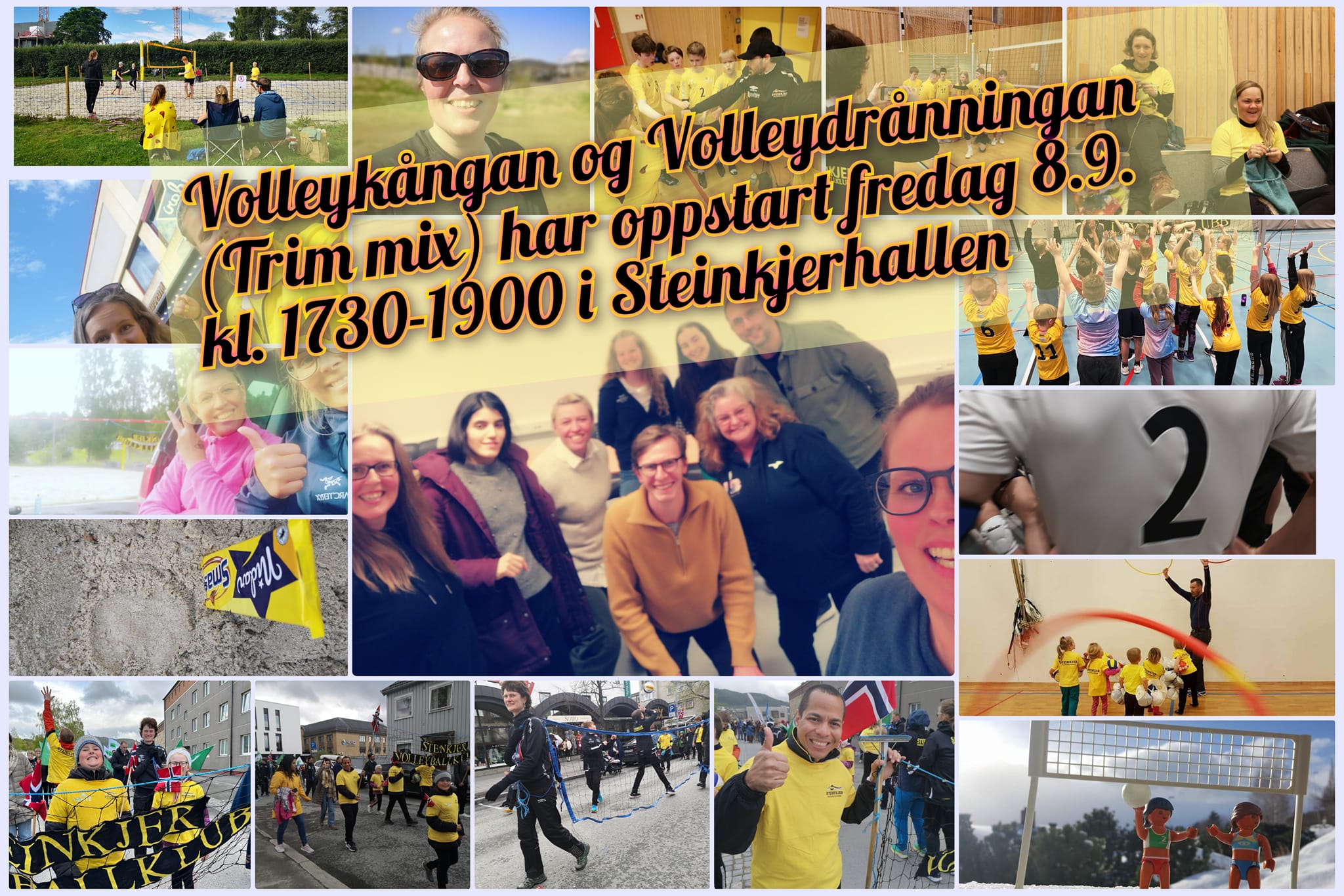 Volleykonger og volleydronninger er i gang - plass til flere i trimgruppa