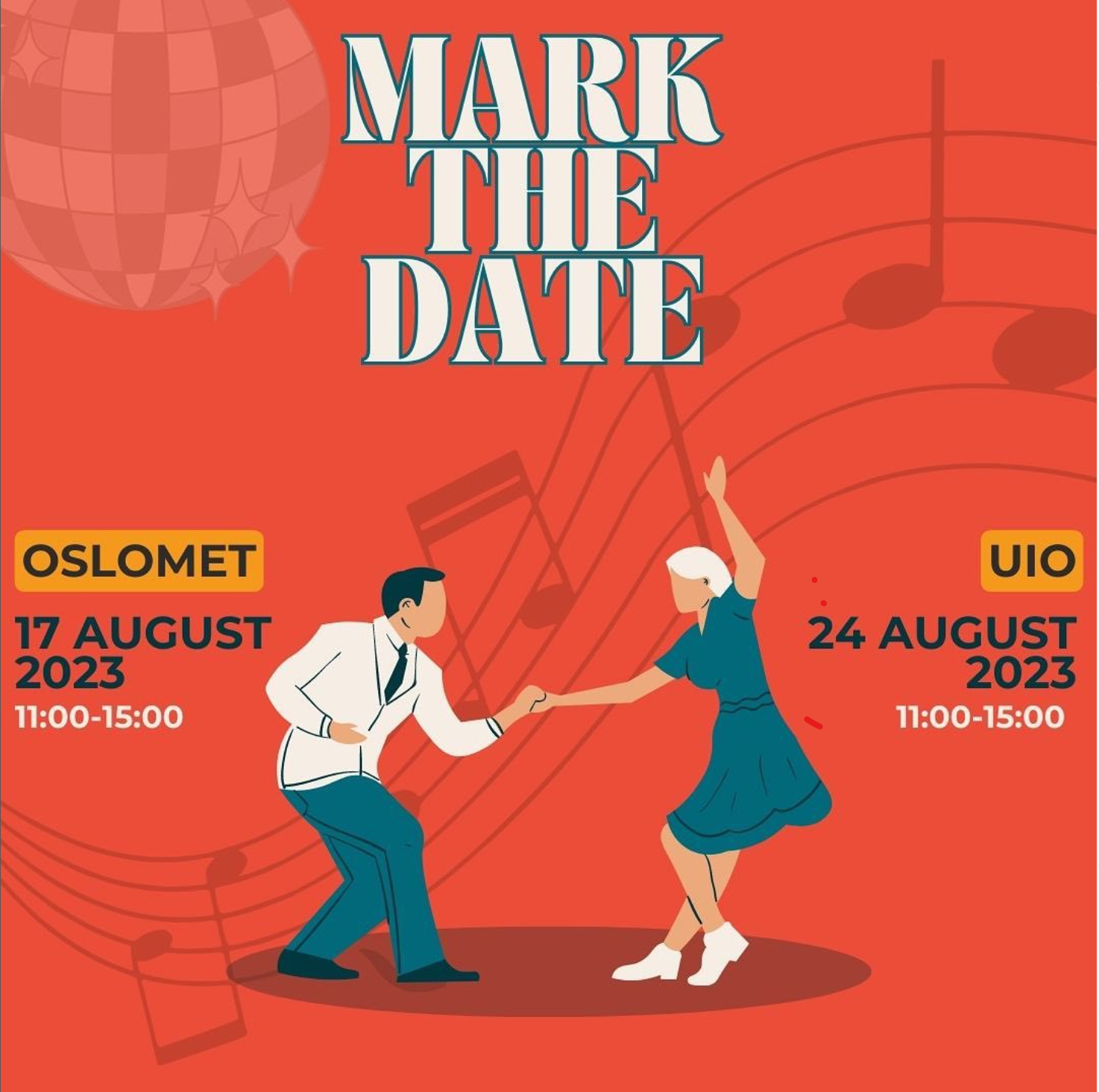 Møt oss på Foreningsdagene på OsloMet (17.august) og UiO (24.august)!