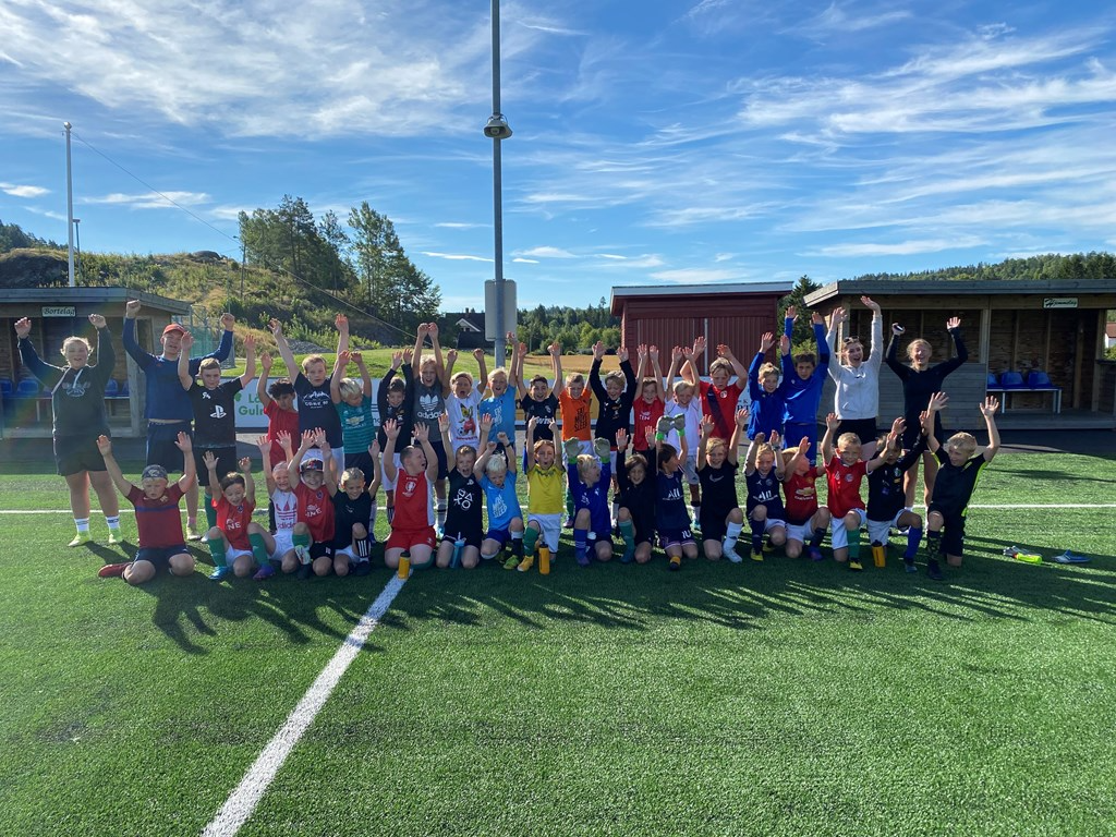 Sommerskole med fotball som hovedaktivitet i uke 33