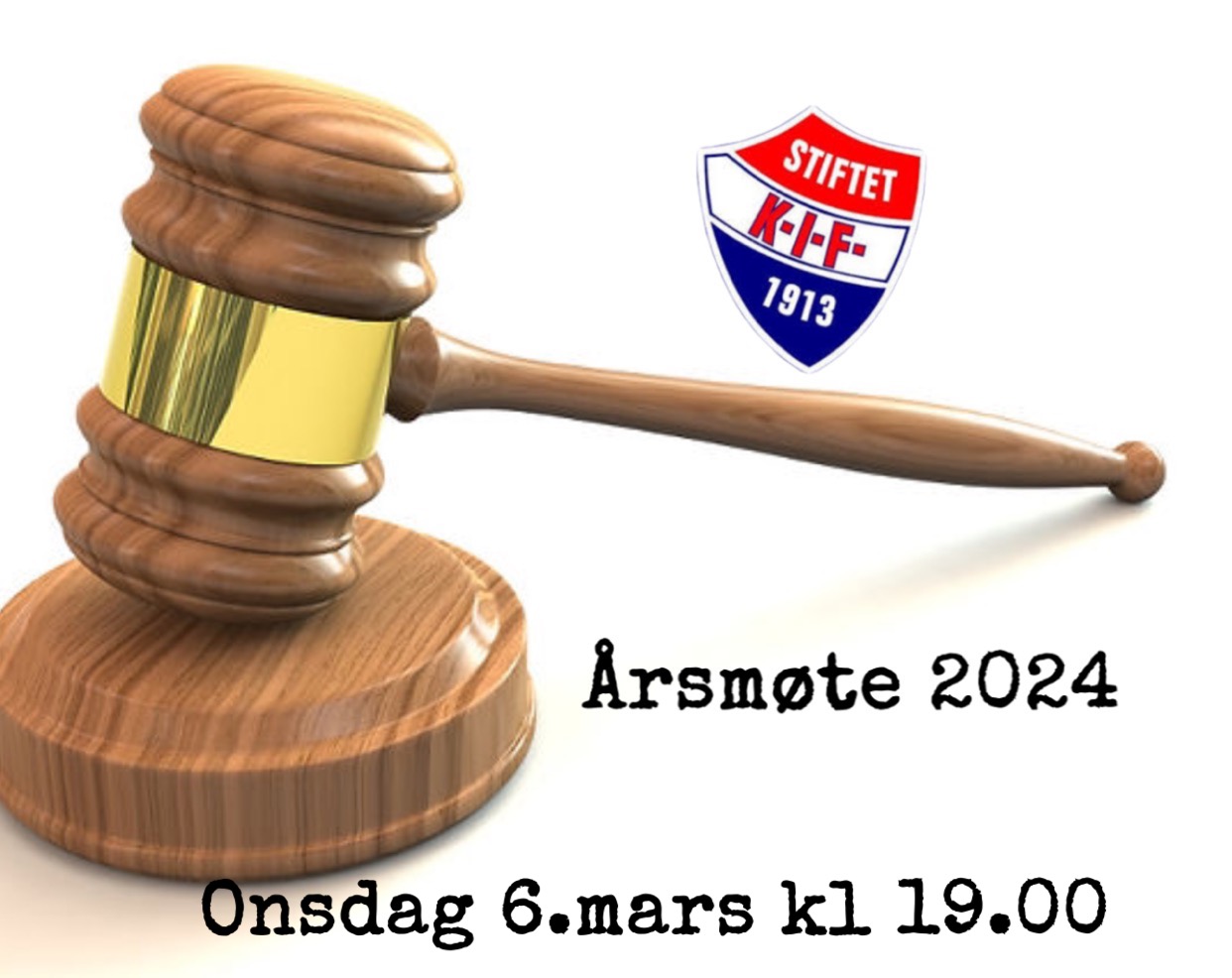 Ny dato - Årsmøte 2024⭐️