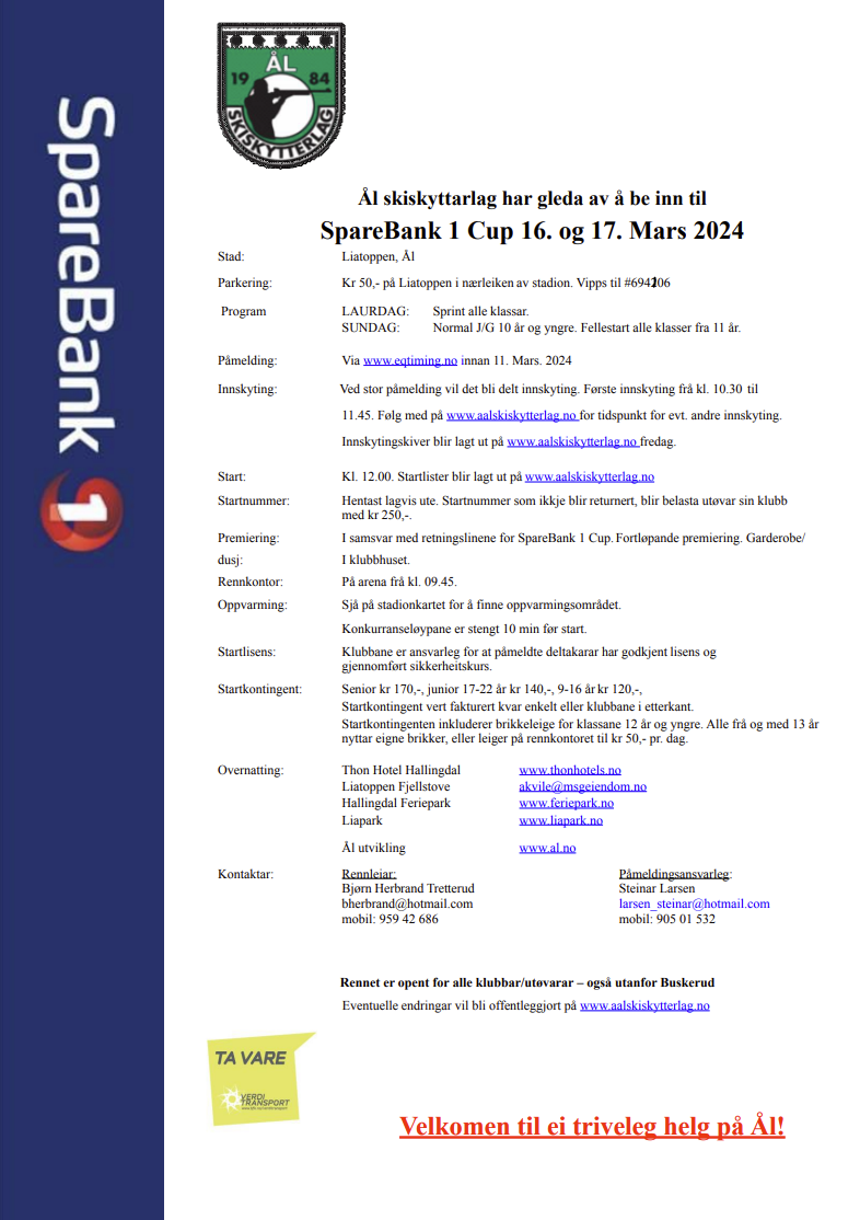 Sparebank1 cup 4-5.januar 2025 - på Liatoppen