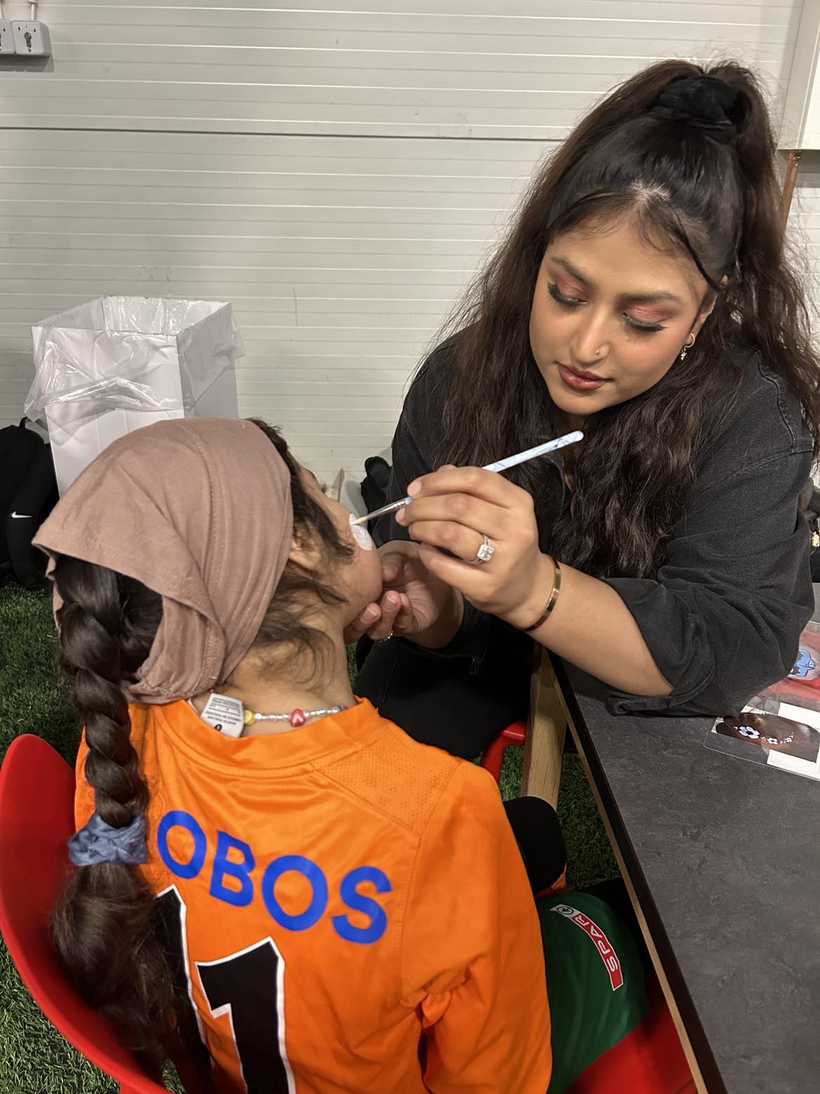 SF Grei lånte Obos hallen til Romsås IL en hel dag