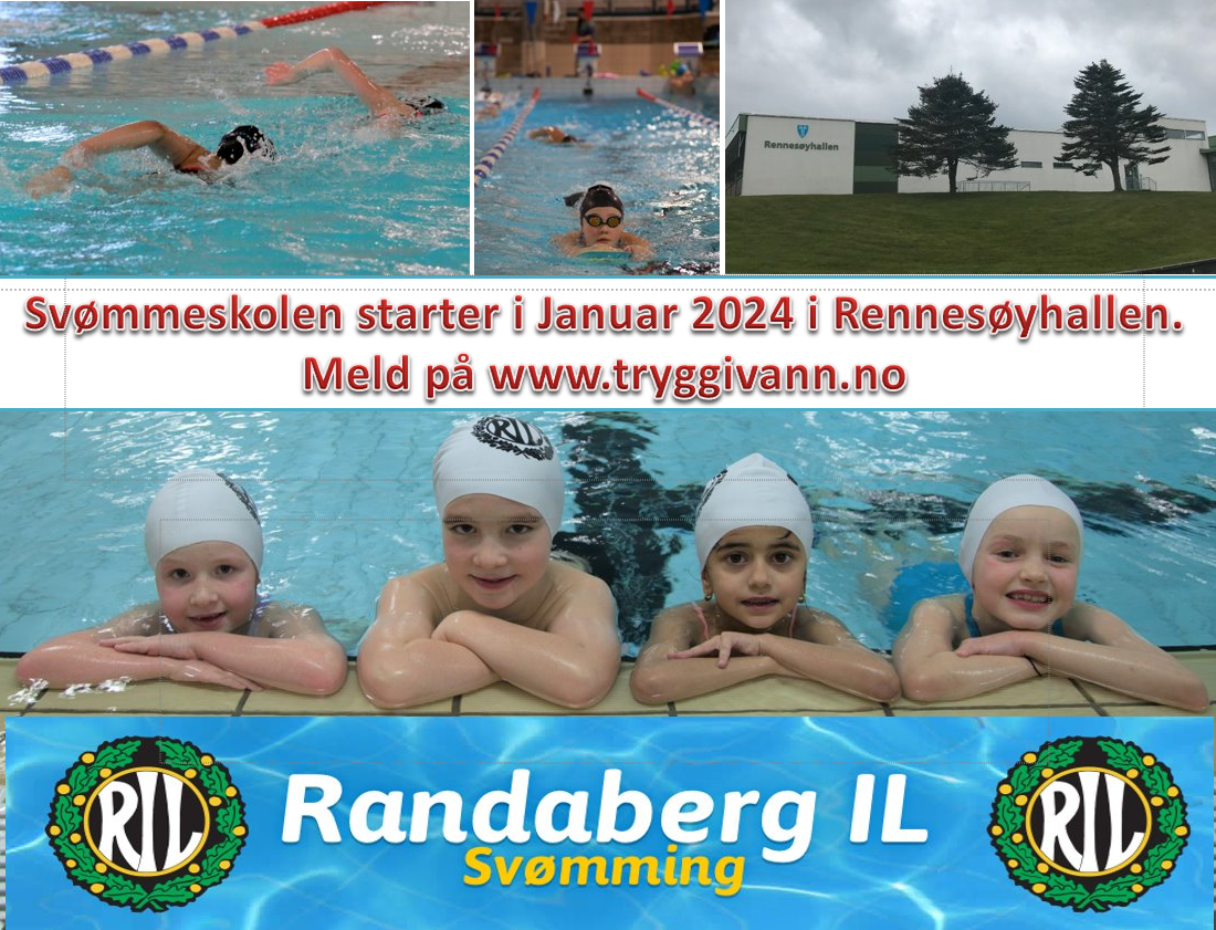 Nye kurs på svømmeskolen i Rennsøyhallen og Goa skole starter i Jan 2024!