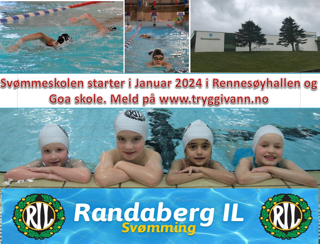 Nye kurs på svømmeskolen starter januar 2024!