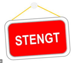 Vesterås stengt lørdag 02.03 og søndag 03.03.24