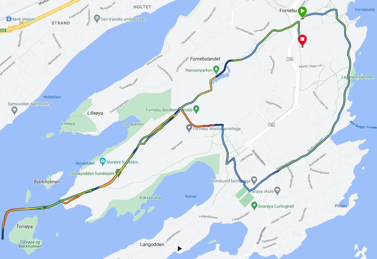 Løpetrening hver mandag klokken 15:15 (alltid noen som stiller).