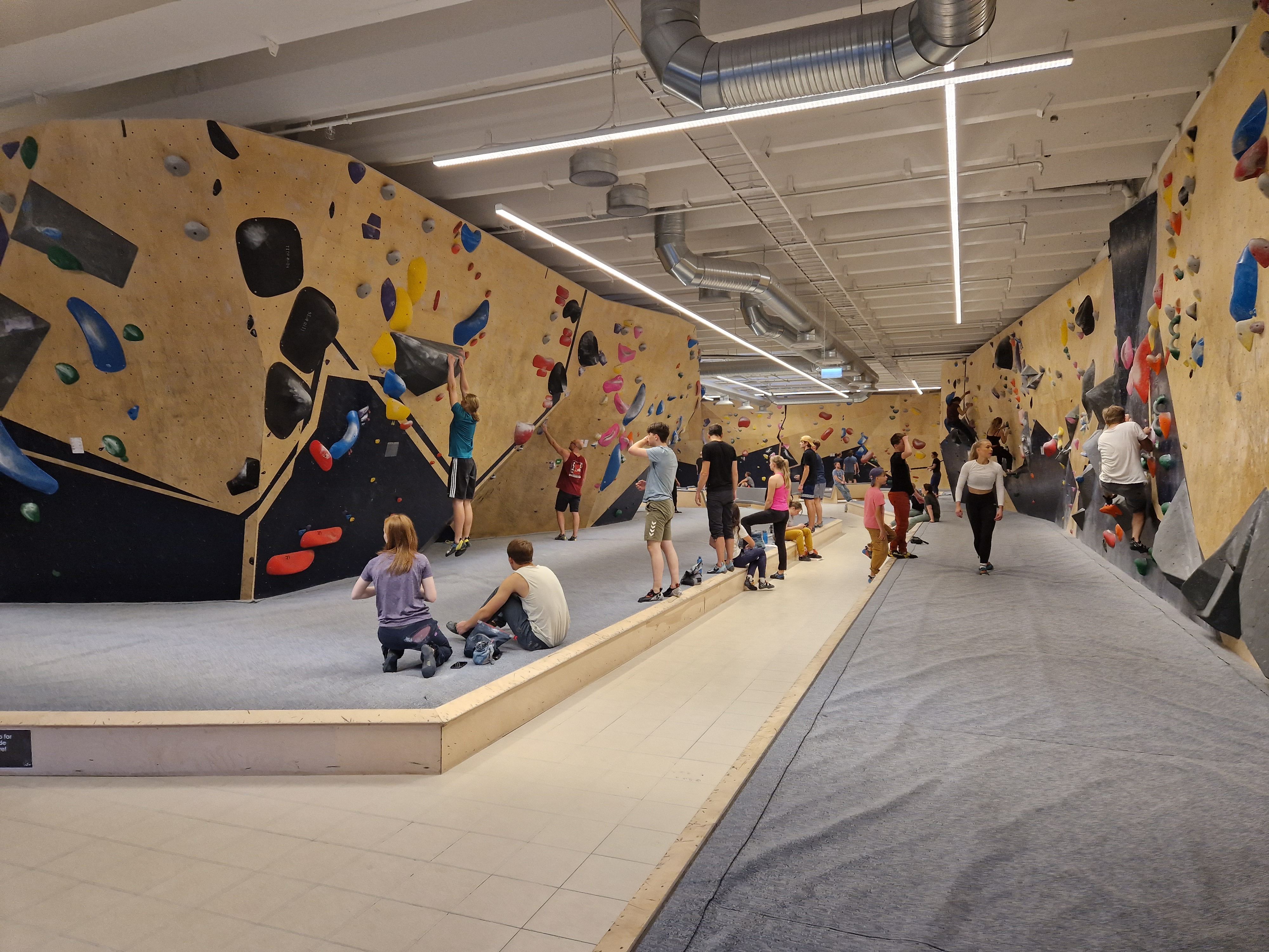 Kun forsøk skilte vinnerne i buldrekonkurransen i Bergen!