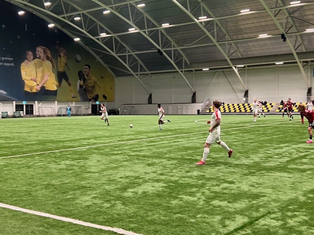 GOD KAMP AV JIF MOT GJØVIK LYN I RAUFOSS HALLEN