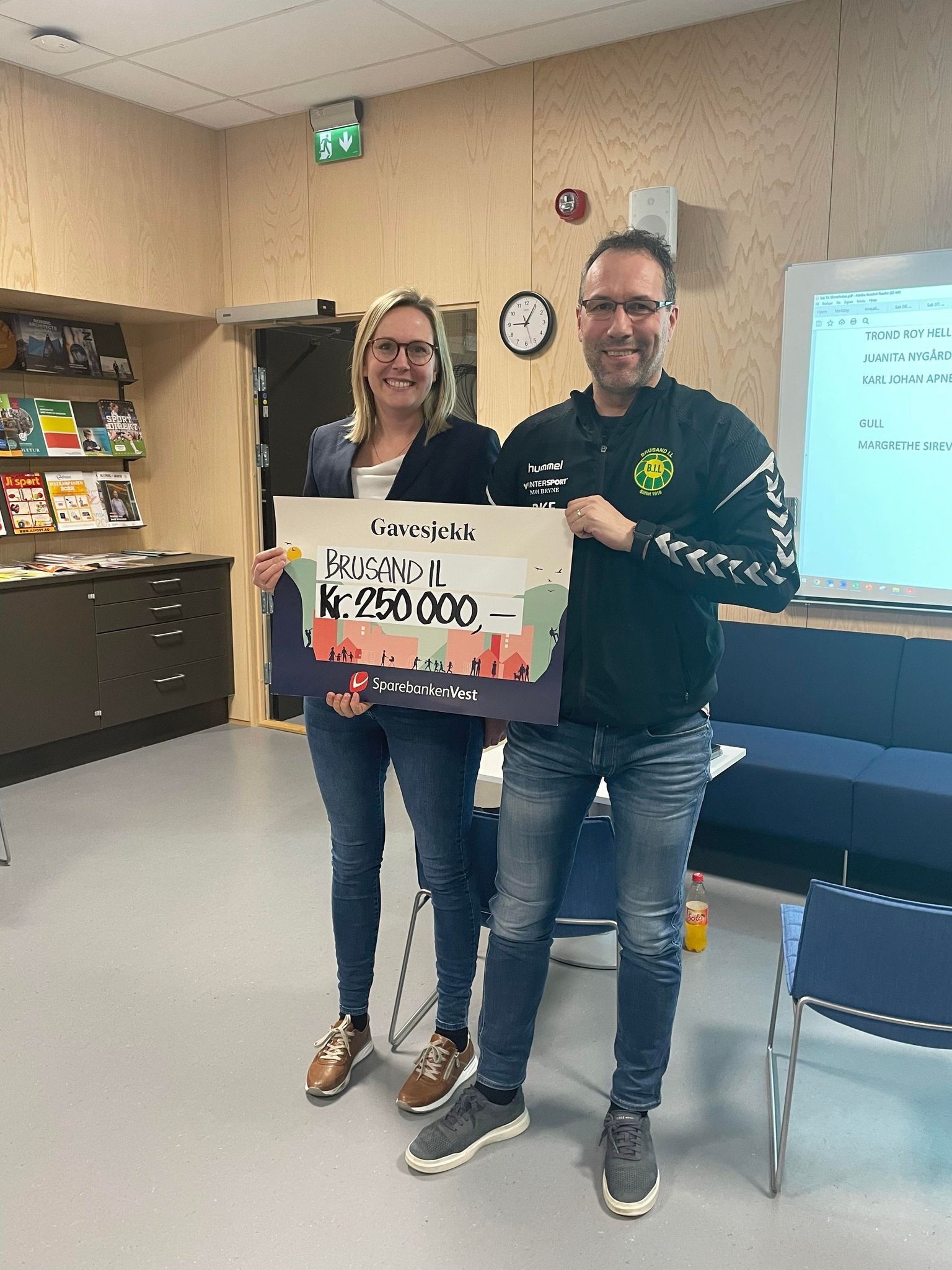 Pengestøtte frå Ildsjelfondet til Sparebanken Vest