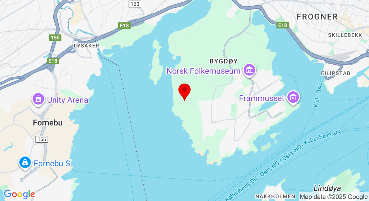 Google Map of https://www.google.com/maps/place/Huk Avenue 45, 0287 Oslo,0287+Oslo