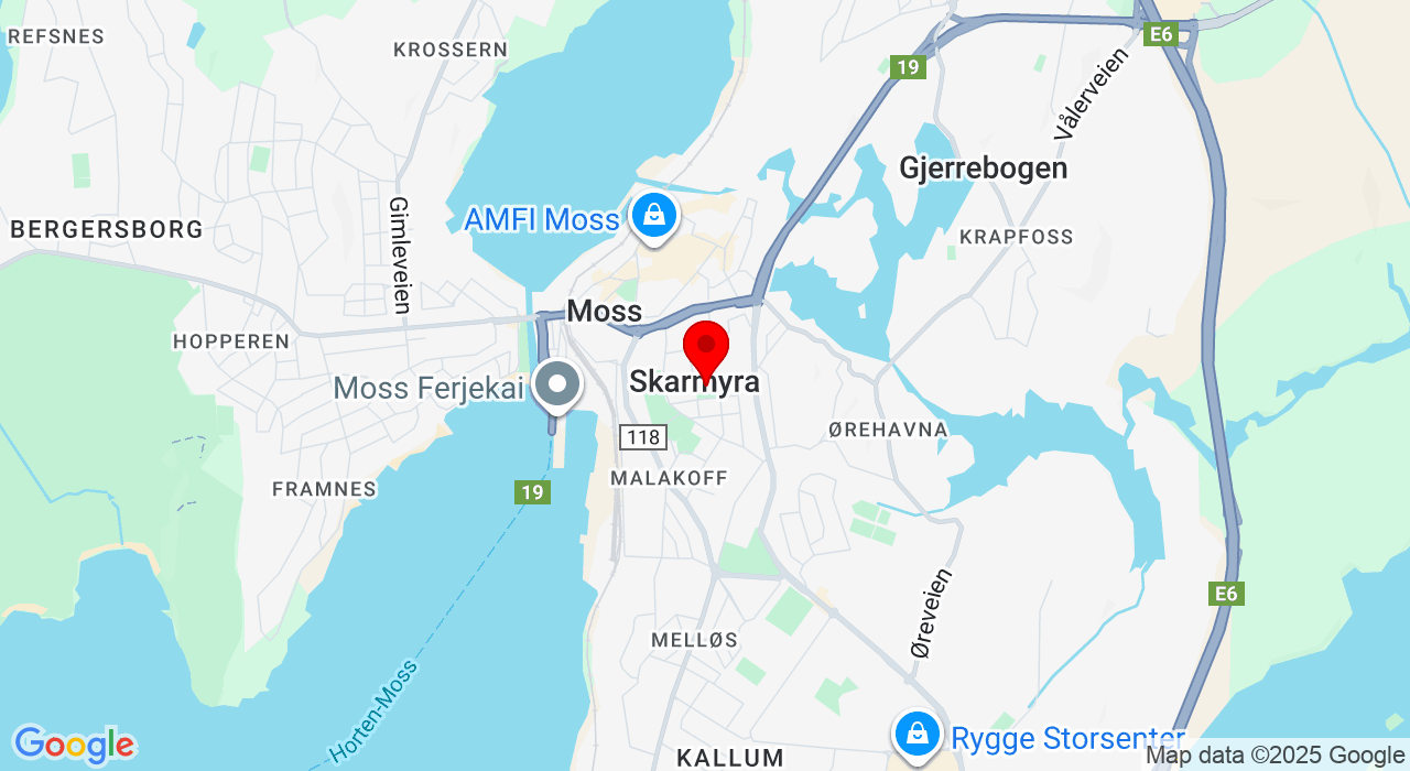 Google Map of https://www.google.com/maps/place/Fridtjof Nansens gate 19,1532+Moss