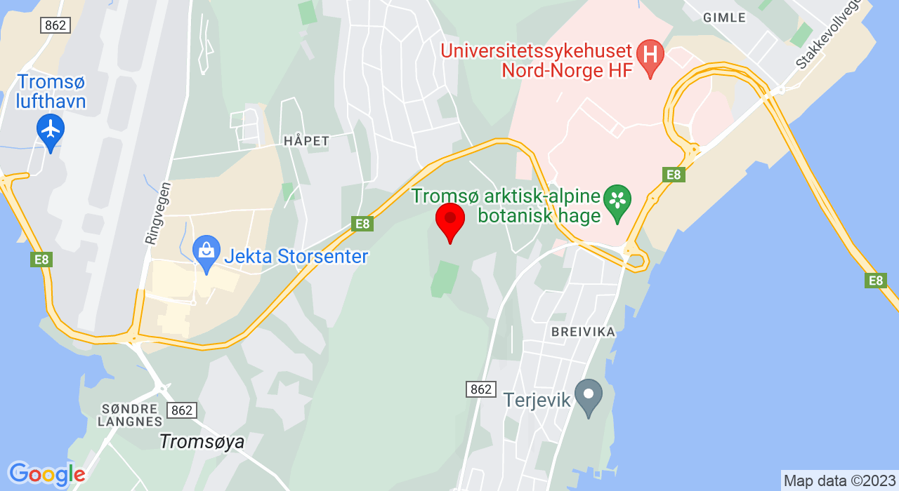 Google Map of https://www.google.com/maps/place/Tromsøhallen