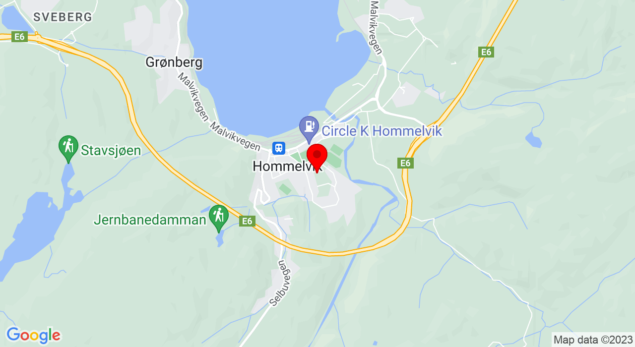 Google Map of https://www.google.com/maps/place/Hommelvik svømmehall,7550+Hommelvik