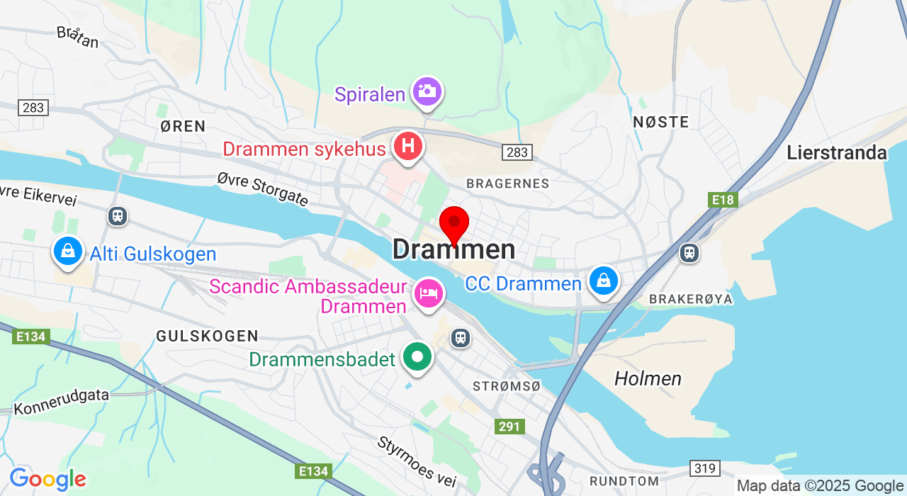 Google Map of https://www.google.com/maps/place/Bikjestykket Drammen