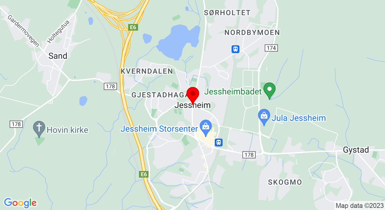 Google Map of https://www.google.com/maps/place/Rambydalen Skisenter,2050+JESSHEIM