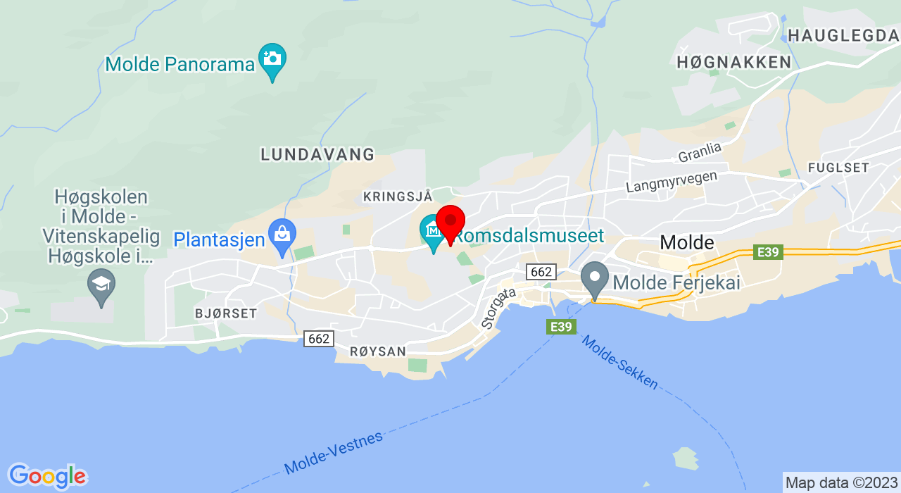 Google Map of https://www.google.com/maps/place/Idrettsvegen 6,6413+MOLDE