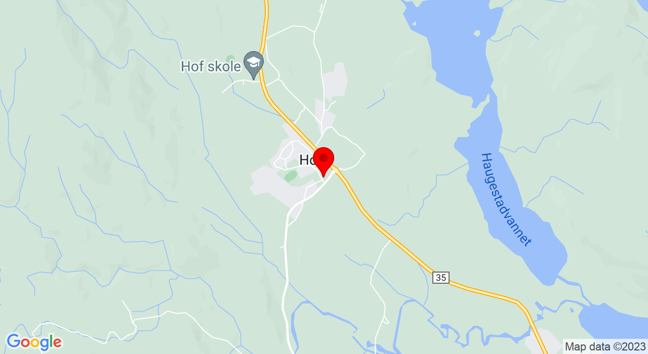 Google Map of https://www.google.com/maps/place/Thorshaugveien 1,3090+HOF