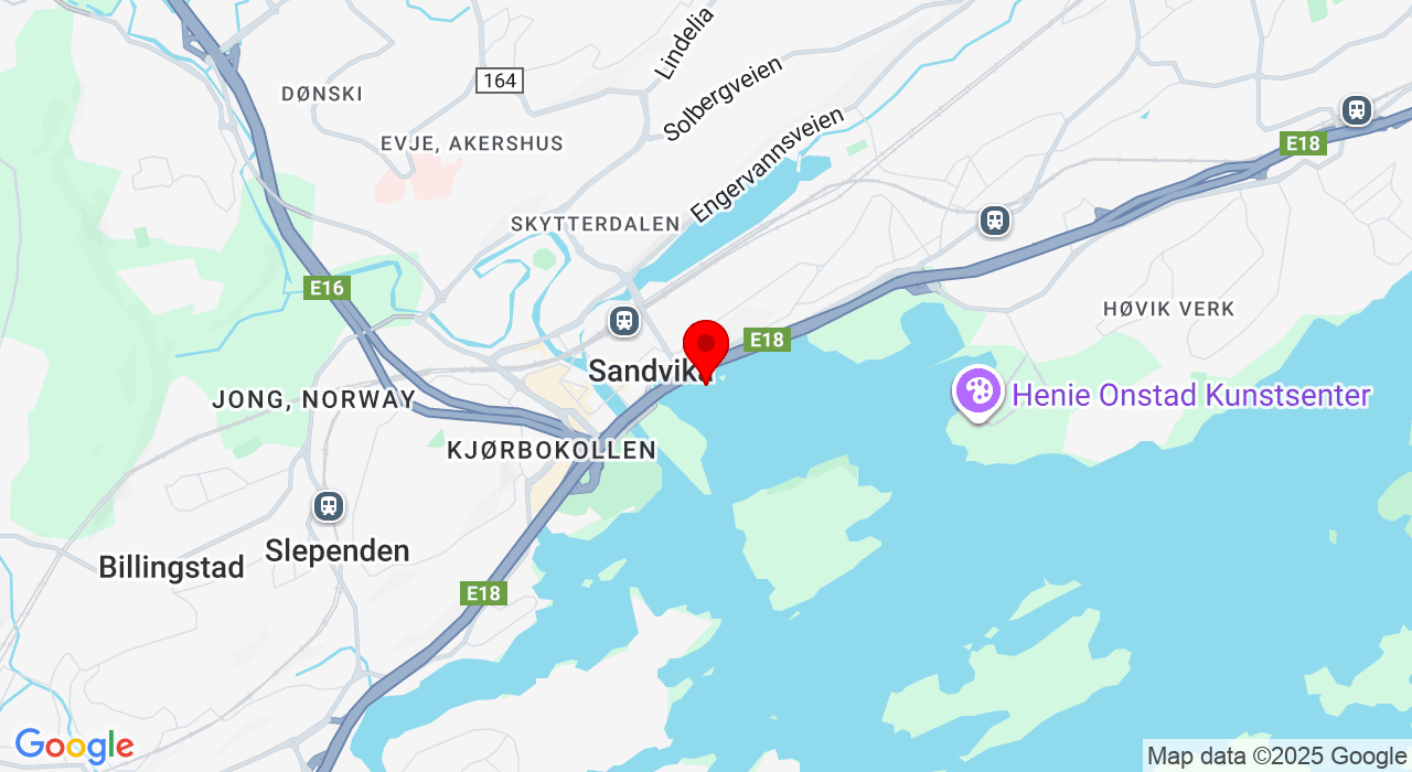 Google Map of https://www.google.com/maps/place/Kjøreboveien 11,1337+Sandvika