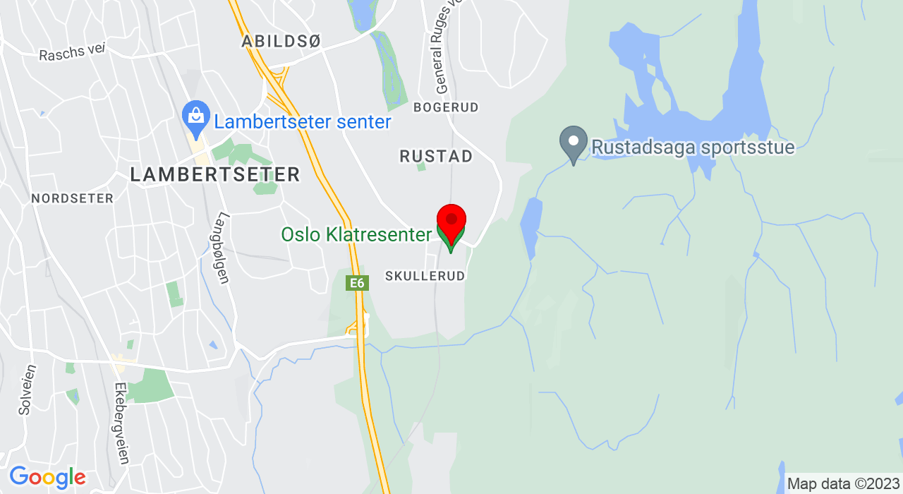 Google Map of https://www.google.com/maps/place/Olav Helseths vei 5,Skullerud