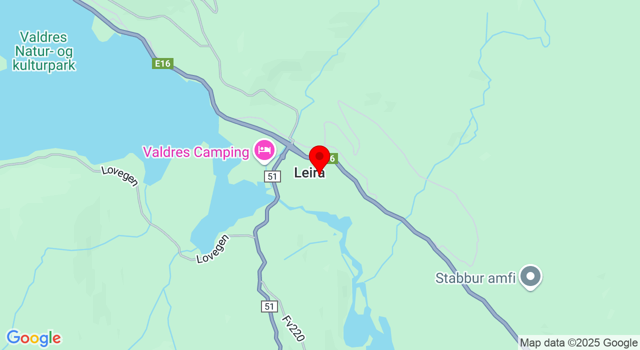 Google Map of https://www.google.com/maps/place/Skulevegen 18,2920+Leira i Valdres