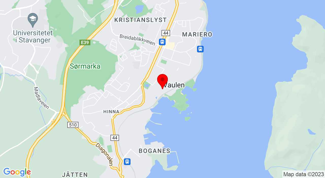 Google Map of https://www.google.com/maps/place/Stasjonsveien 9,4018+STAVANGER