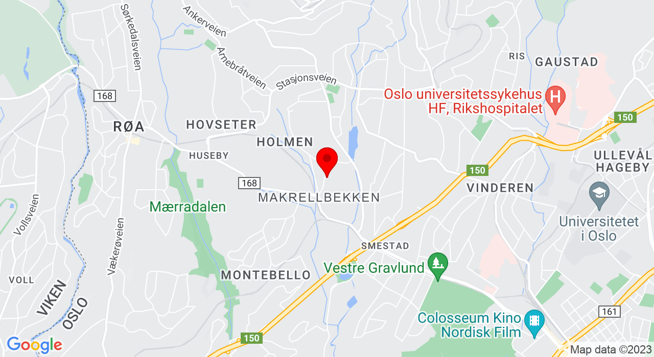 Google Map of https://www.google.com/maps/place/Bane 1 &amp; 2 Njård Tennis,0376+OSLO