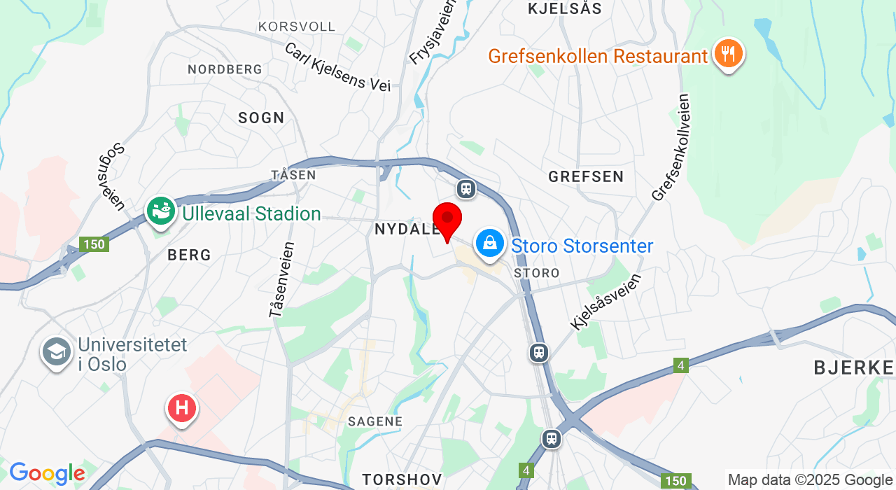 Google Map of https://www.google.com/maps/place/Athletica Nydalen