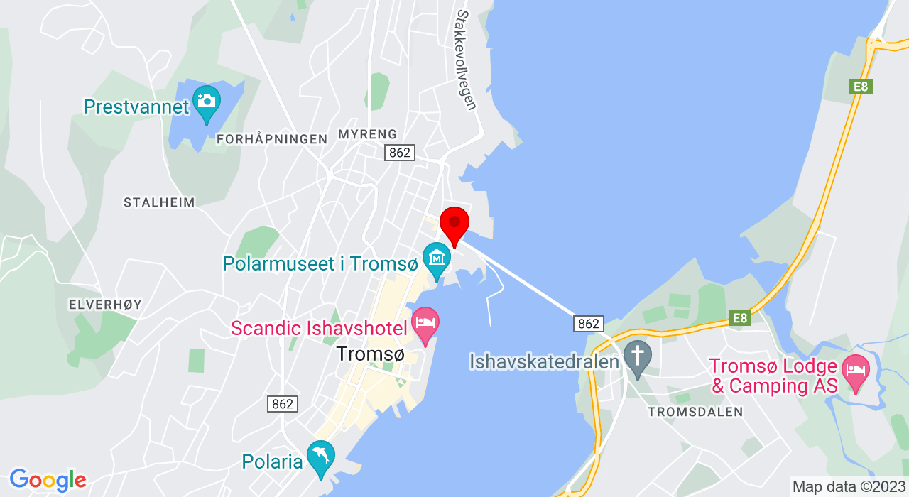 Google Map of https://www.google.com/maps/place/Skansegata,9008+TROMSØ