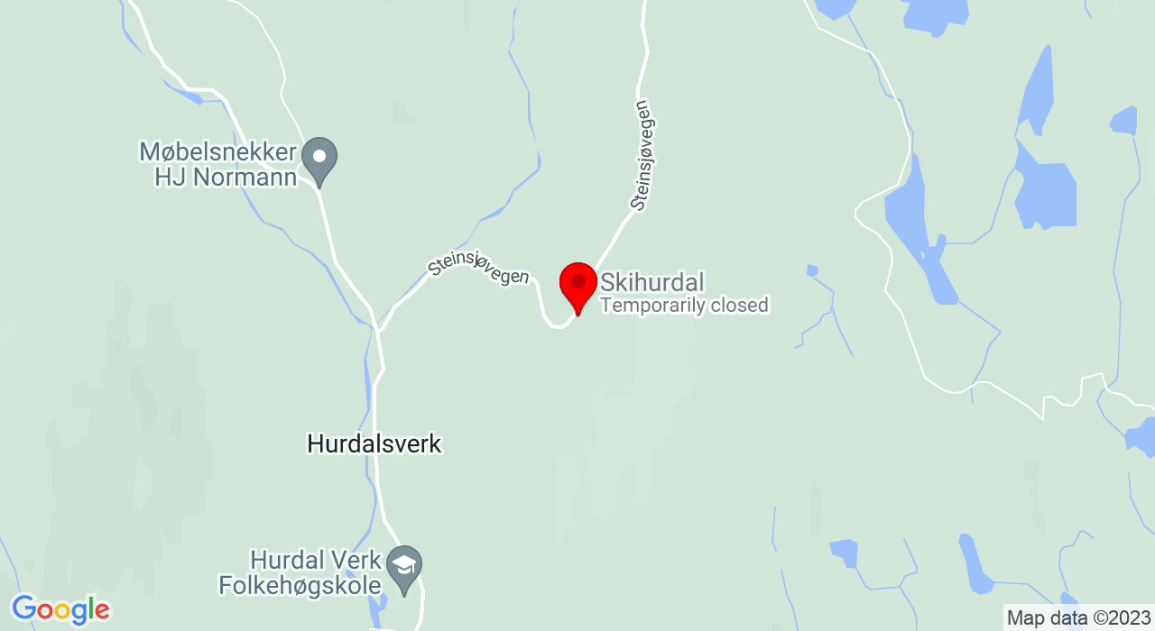 Google Map of https://www.google.com/maps/place/Hurdal Skisenter,Hurdal