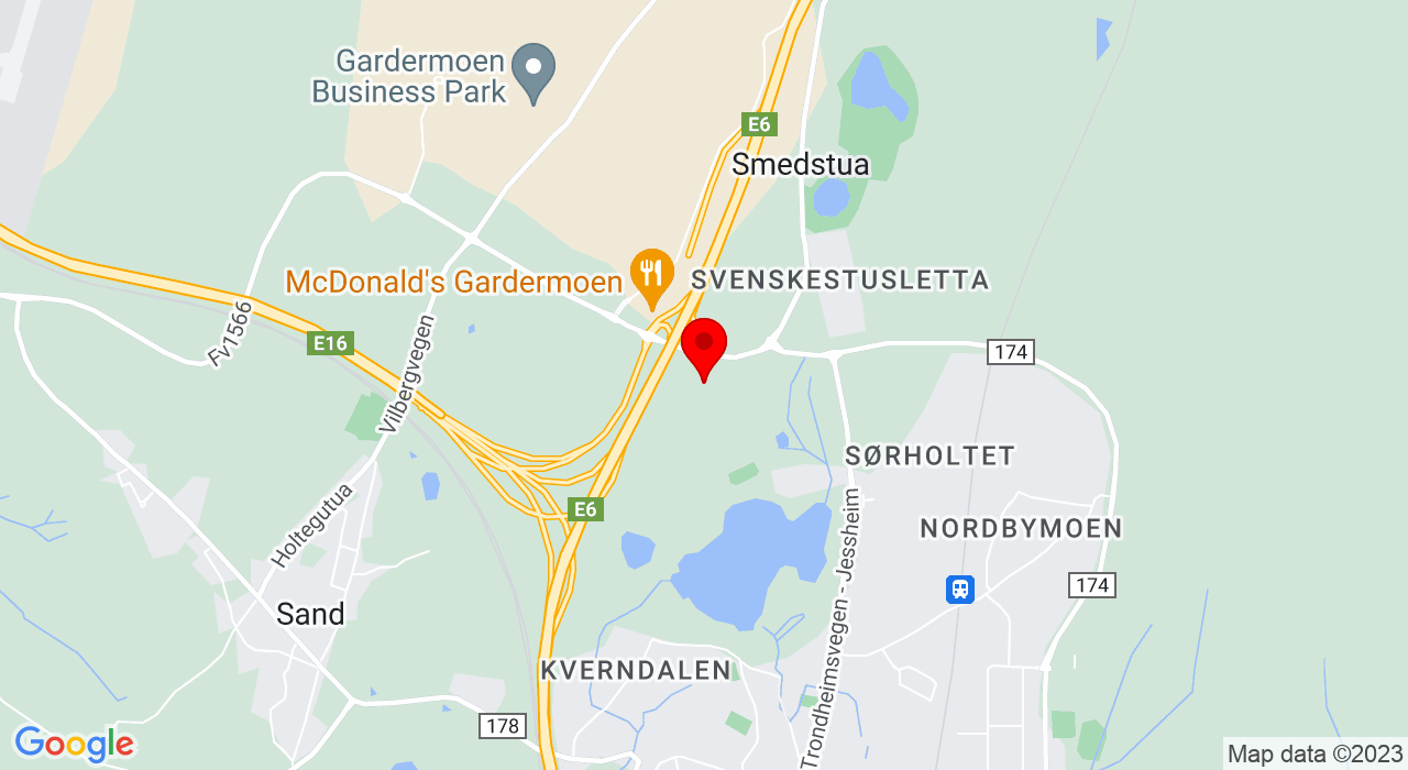 Google Map of https://www.google.com/maps/place/Quality Airport Hotel Gardermoen, Lokeveien 7,2067+JESSHEIM