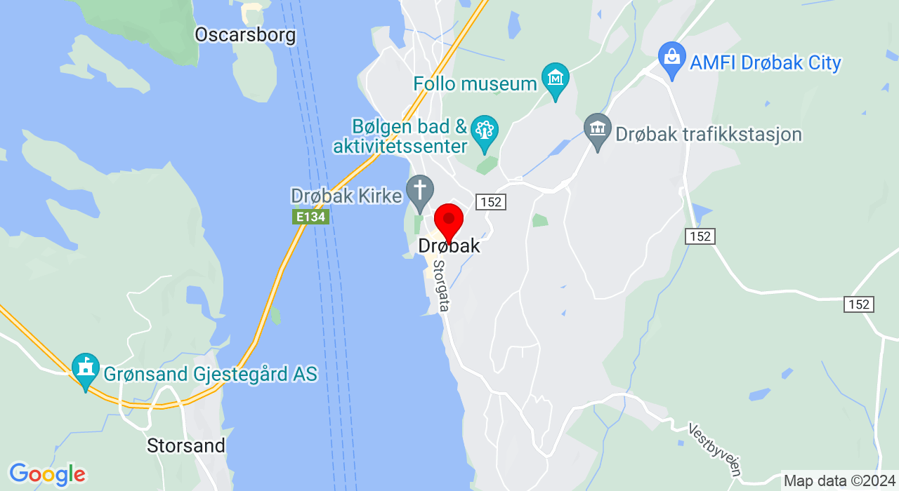 Google Map of https://www.google.com/maps/place/Pb. 10,1440+DRØBAK