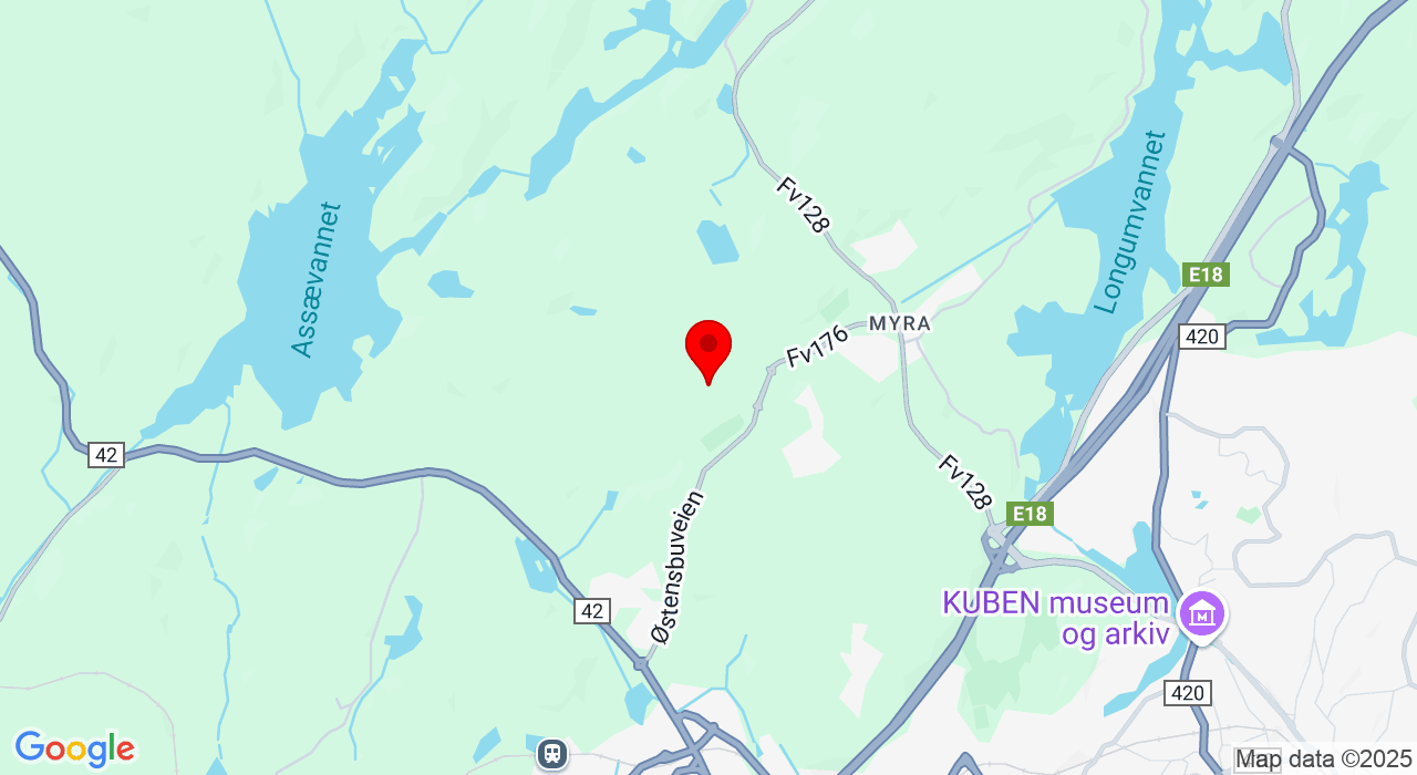 Google Map of https://www.google.com/maps/place/Sør Amfi i Myra,Arendal
