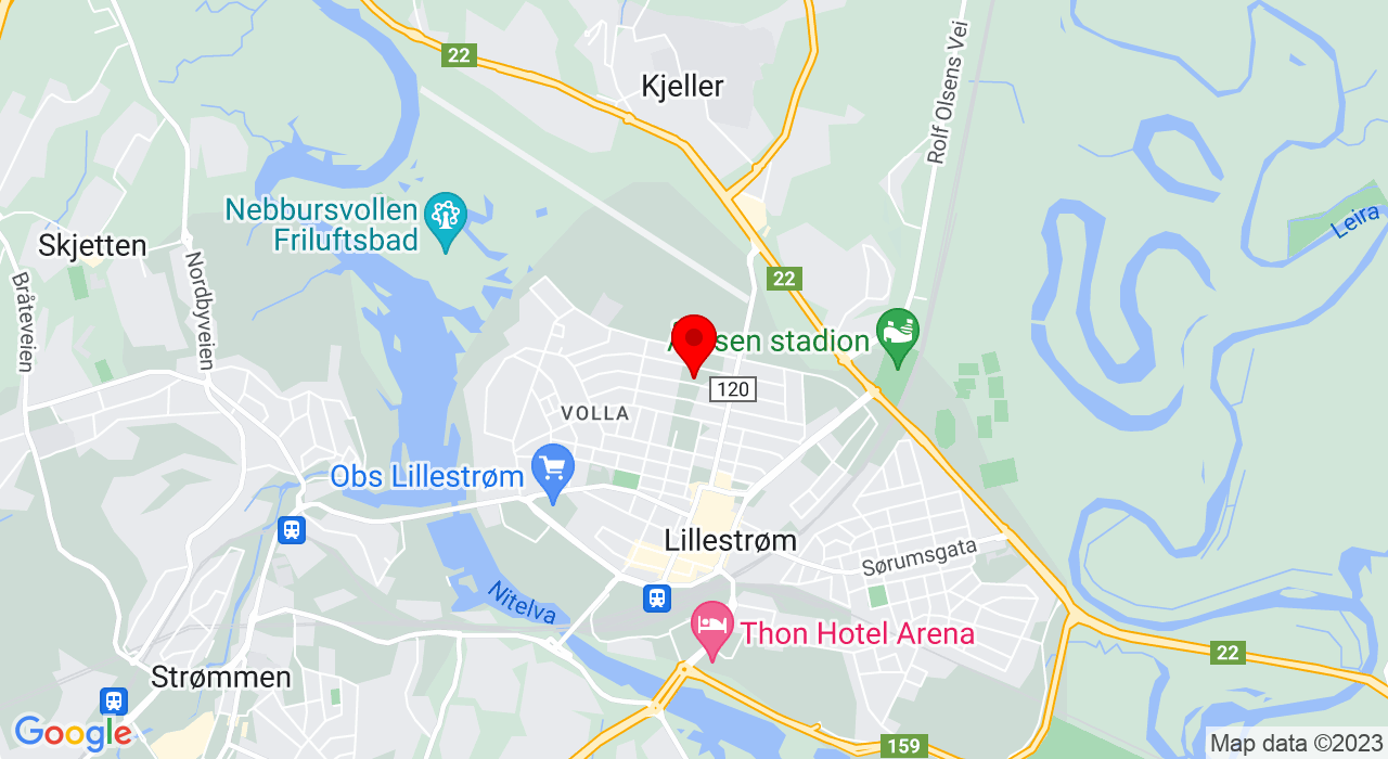 Google Map of https://www.google.com/maps/place/Studio LSKdans, Odalsgata 29,2003+LILLESTRØM