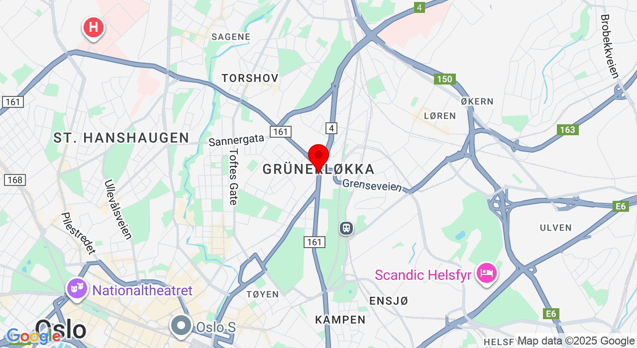 Google Map of https://www.google.com/maps/place/Trondheimsveien 112,Oslo