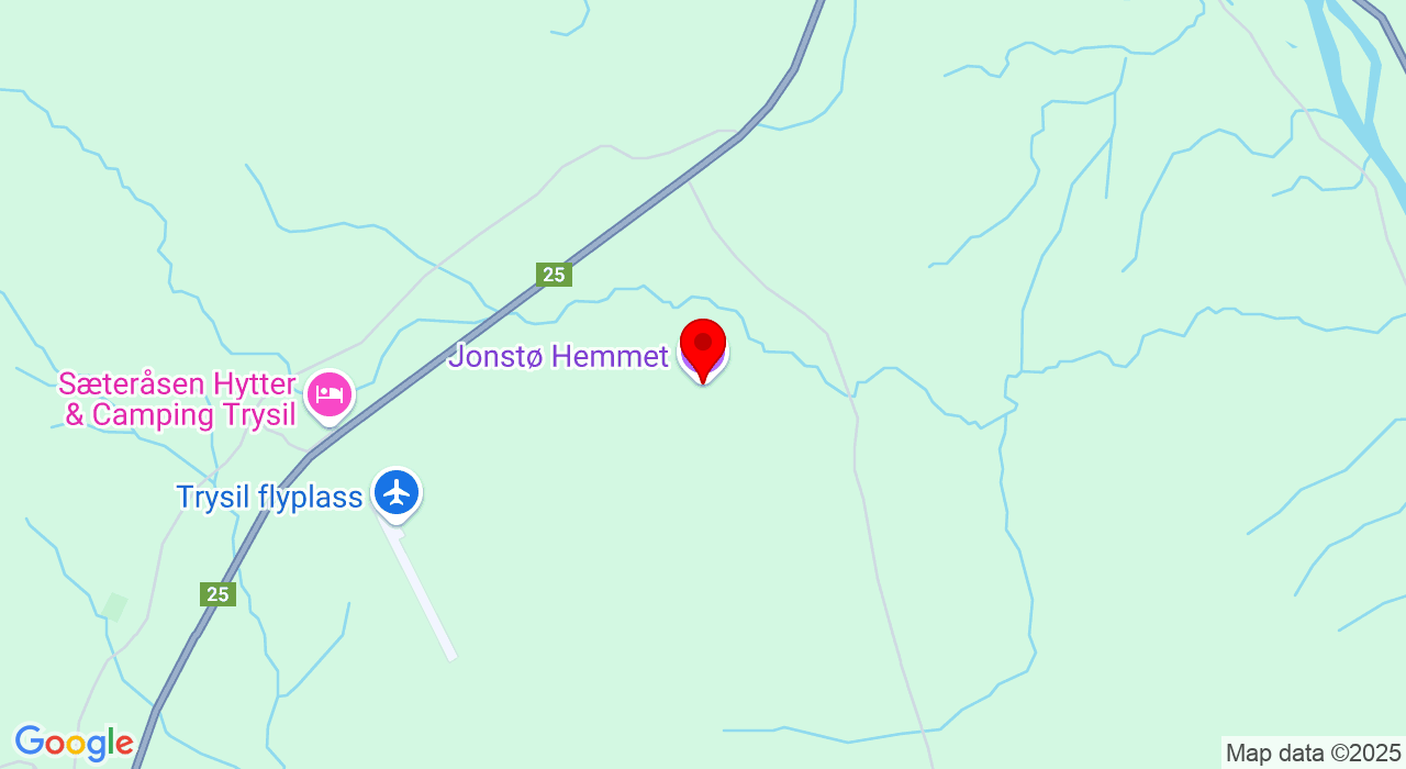 Google Map of https://www.google.com/maps/place/Gammelskogen,Trysil