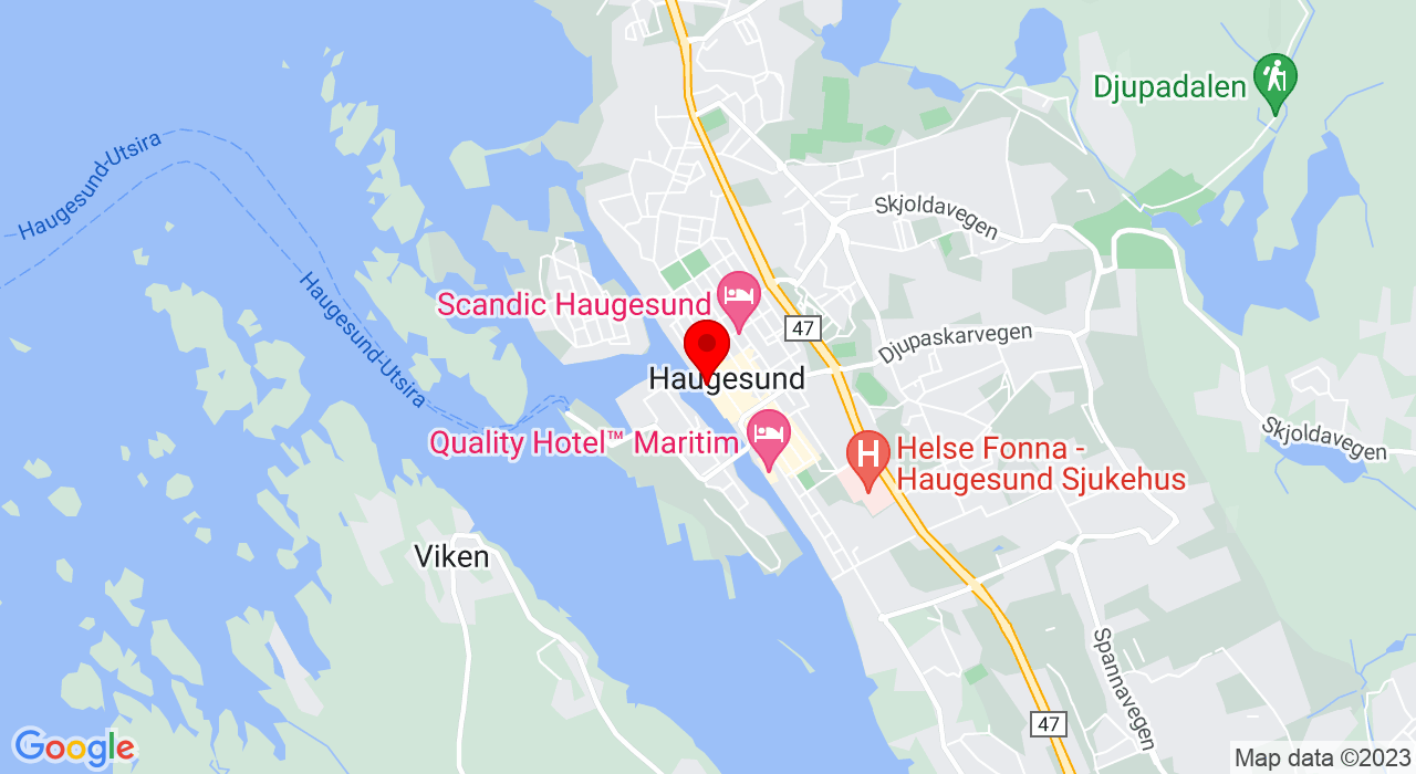 Google Map of https://www.google.com/maps/place/Clarion Collection Amanda Hotel,HAUGESUND