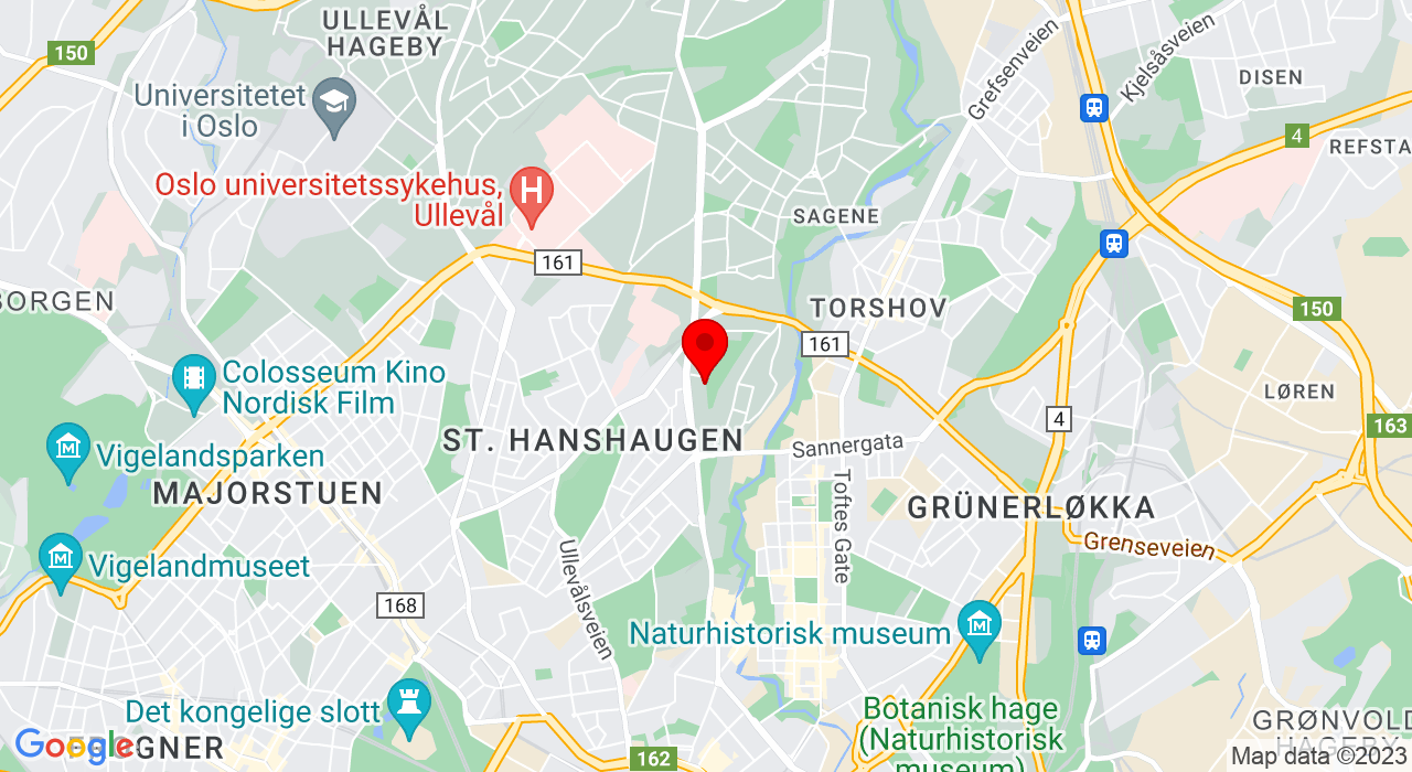 Google Map of https://www.google.com/maps/place/Kingos gate 20,Oslo