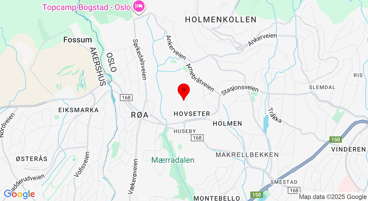 Google Map of https://www.google.com/maps/place/Hovseterhallen, Hovseterveien 76,0768+OSLO