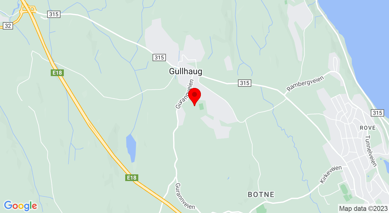 Google Map of https://www.google.com/maps/place/Botne skole - 17.maisletta,Holmestrand