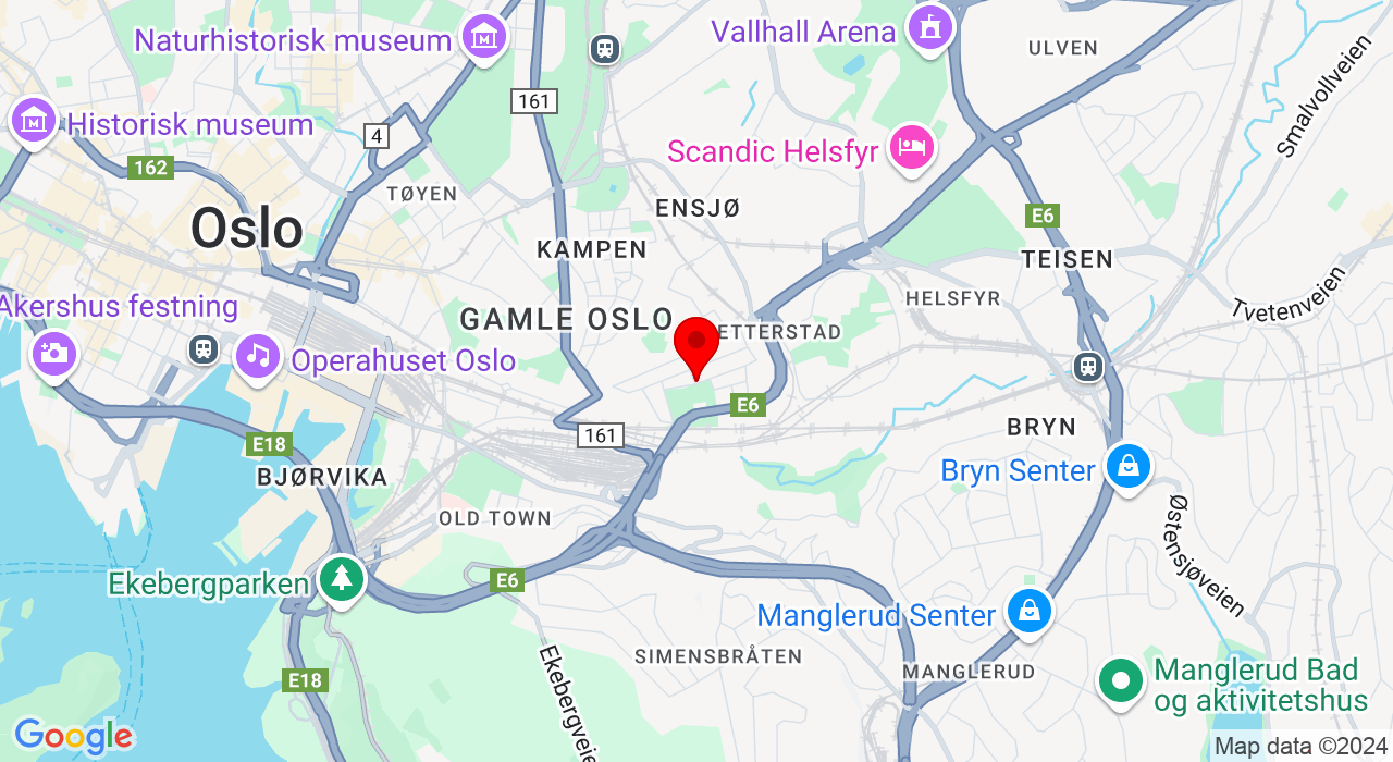 Google Map of https://www.google.com/maps/place/Ingeborgs gate 8,0658+Oslo