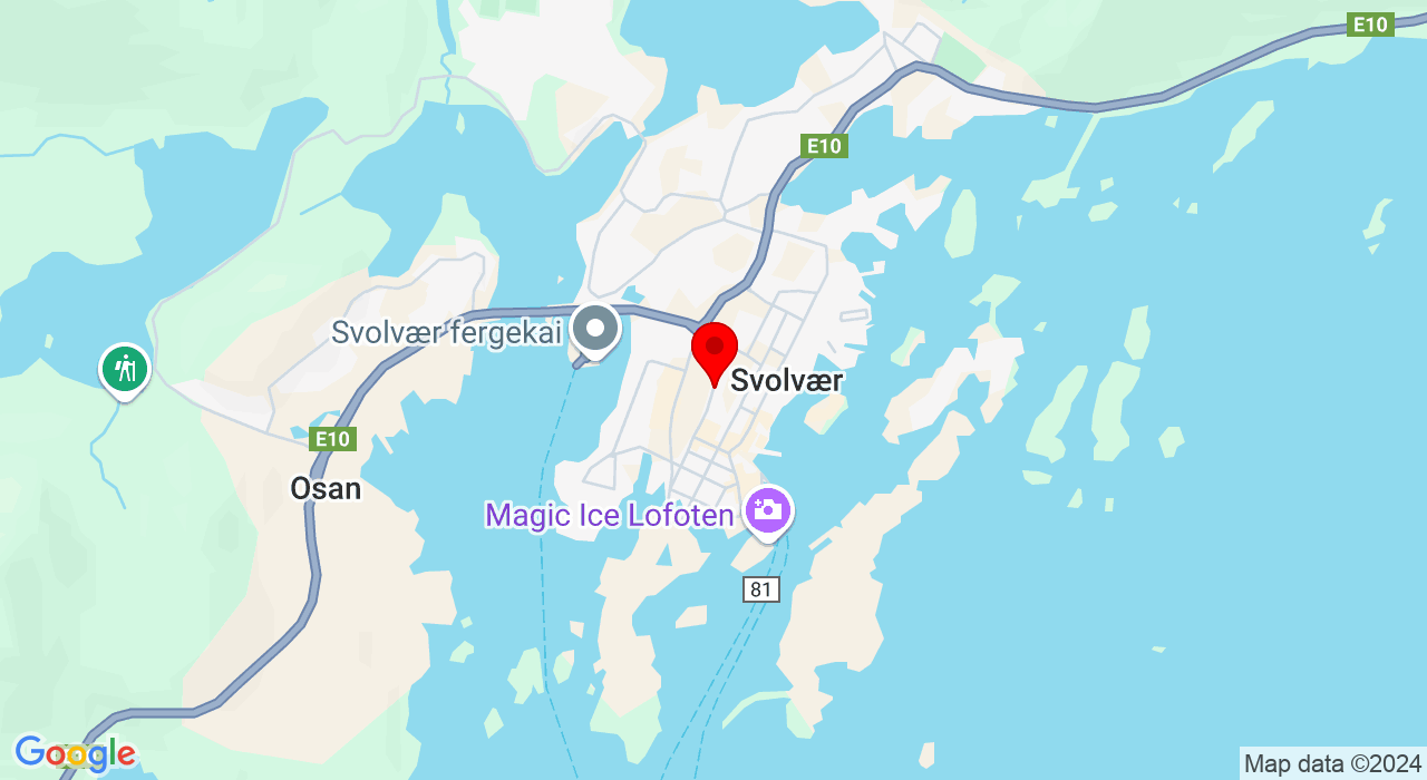 Google Map of https://www.google.com/maps/place/Sivert Nilsen,8300+SVOLVÆR