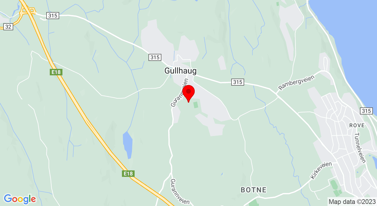 Google Map of https://www.google.com/maps/place/Botneskole - ved Gullhaug IL Klubbhus,Holmestrand