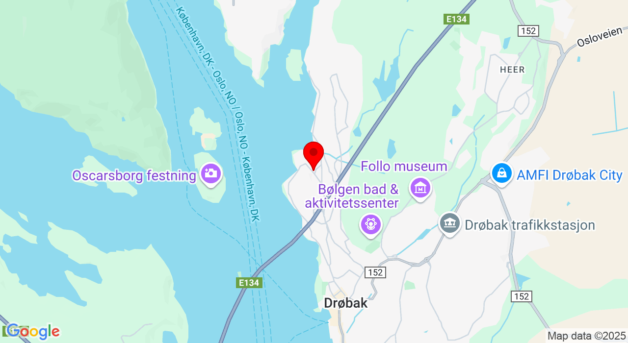 Google Map of https://www.google.com/maps/place/Husvikveien 58,1440+Drøbak