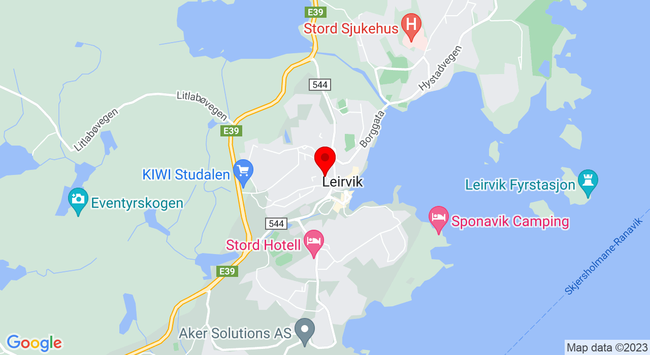 Google Map of SKL bygget,Stord