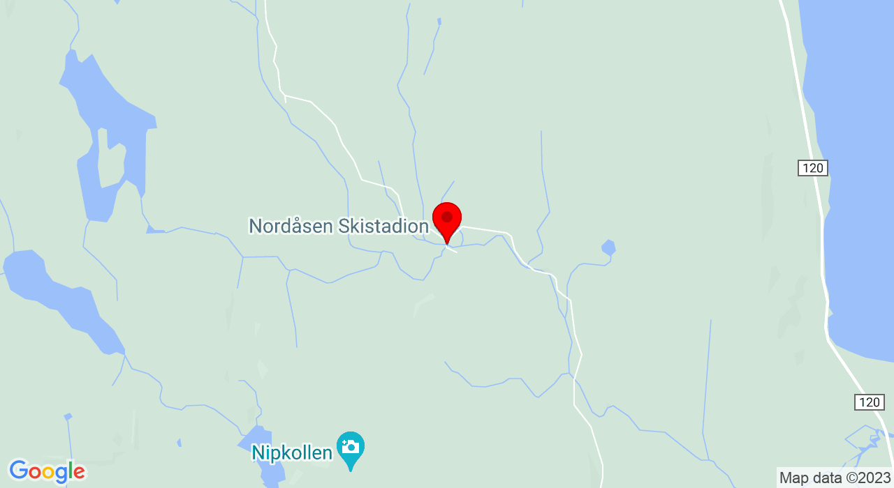 Google Map of Nordåsen Skistadion