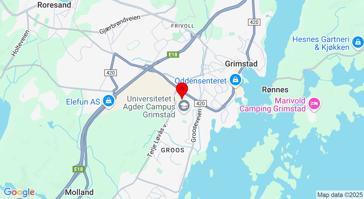 Google Map of https://www.google.com/maps/place/Jon Lilletunsvei 1