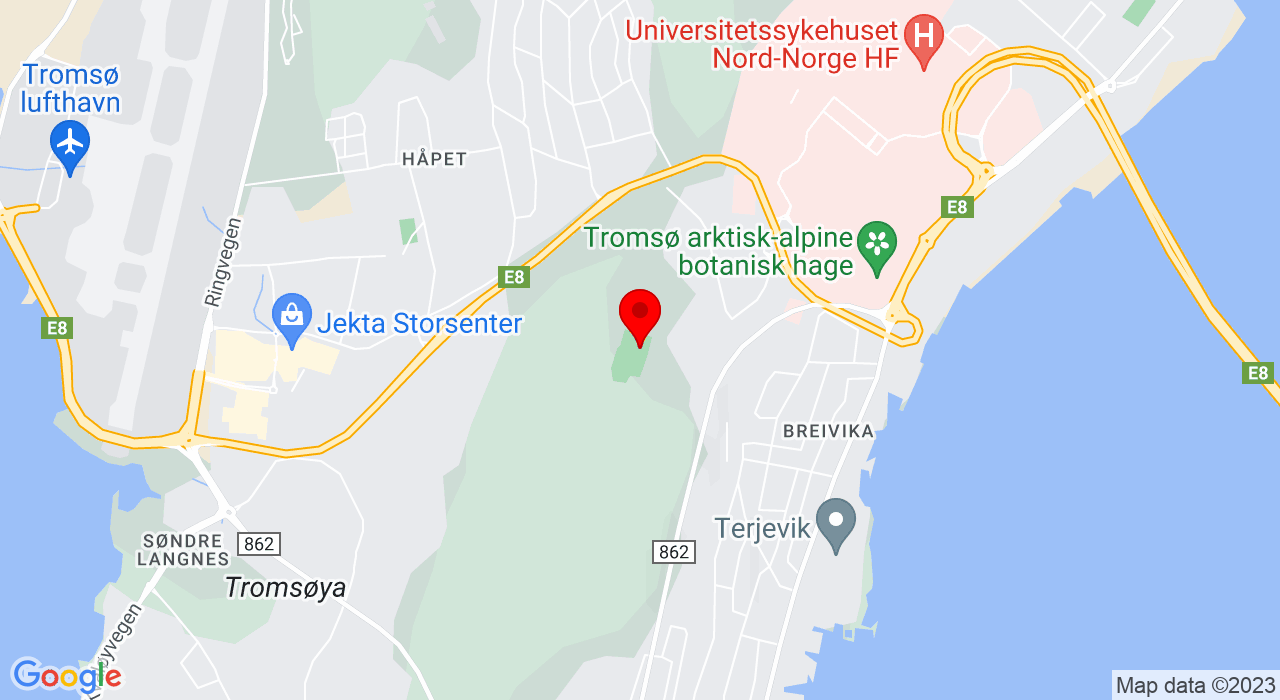 Google Map of https://www.google.com/maps/place/Templarheimen, Tromsø