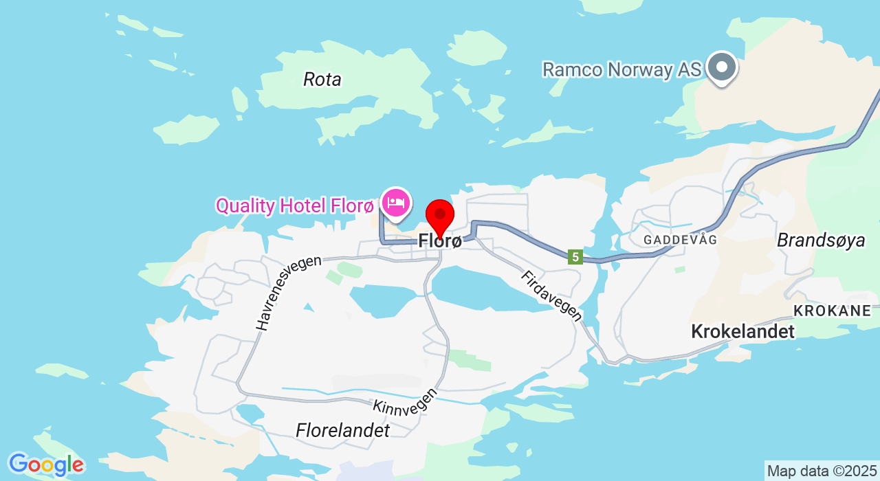 Google Map of https://www.google.com/maps/place/Florø kunstgress