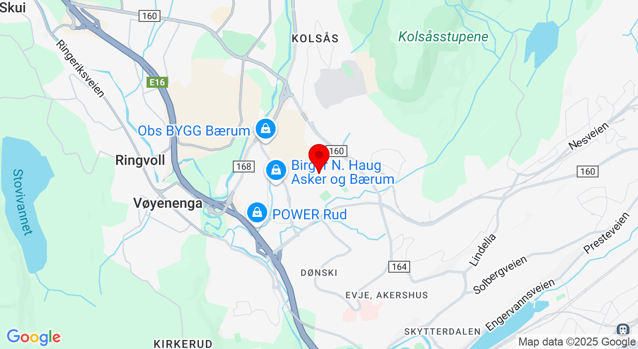 Google Map of https://www.google.com/maps/place/Hauger skolevei 40,,1351+Rud