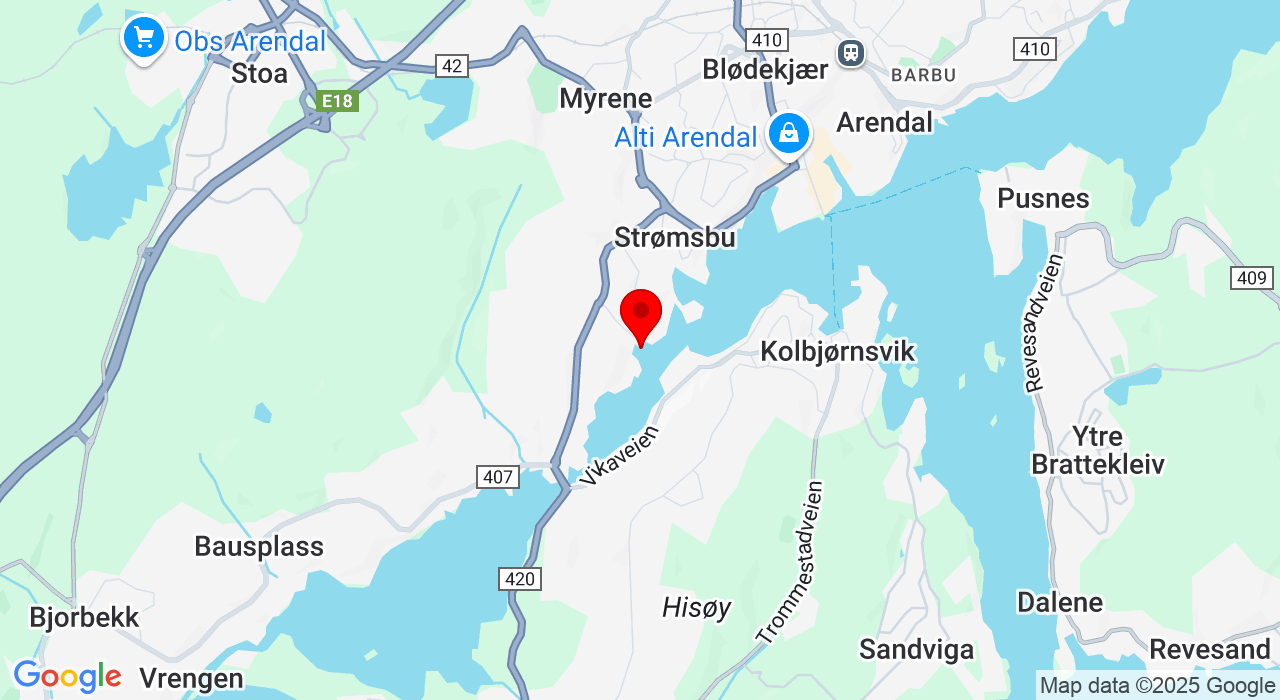 Google Map of https://www.google.com/maps/place/Hansnesveien 27